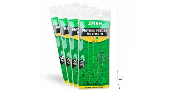 ZFISH - Návazec Method Feeder Rig Spike FC vel. 8 5 ks