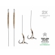 ZFISH - Návazec Monofilament D-Rig vel. 8 2 ks
