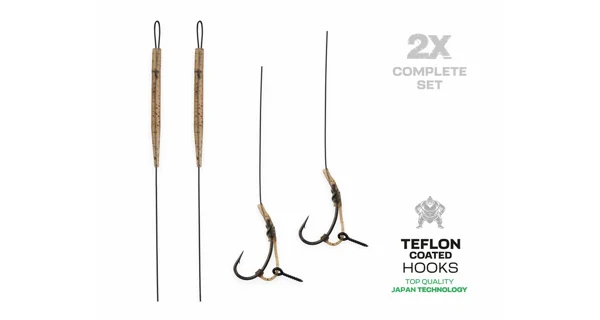 ZFISH - Návazec Monofilament D-Rig vel. 8 2 ks