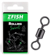 ZFISH - Obratlík Rolling Swivel vel. 10 10 ks
