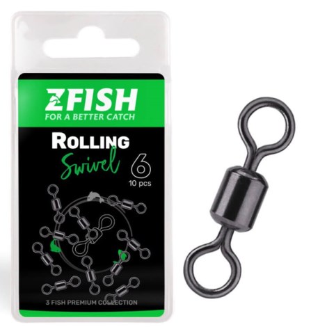 ZFISH - Obratlík Rolling Swivel vel. 12 10 ks