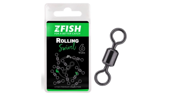 ZFISH - Obratlík Rolling Swivel vel. 16 10 ks