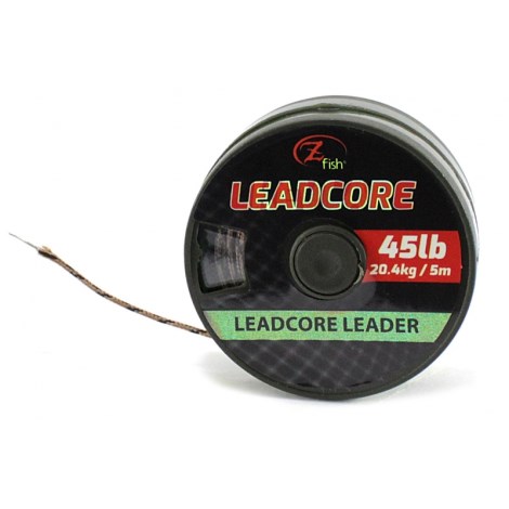 ZFISH - Olověná šňůra Leadcore Leader 45 lb 20,4 kg 5 m