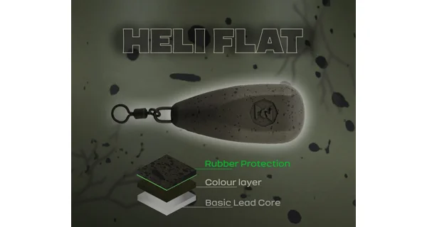 ZFISH - Olovo Heli Flat 60 g