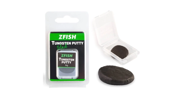 ZFISH - Plastické olovo Tungsten Putty Black 15 g