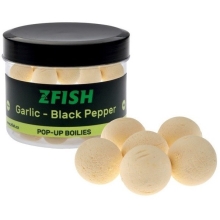 ZFISH - Plovoucí boilies Pop-Up Česnek Černý pepř 16 mm 60 g