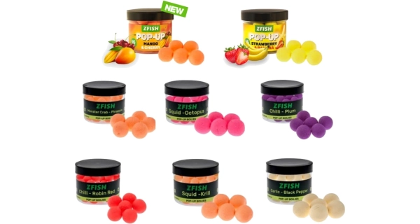 ZFISH - Plovoucí boilies Pop-Up Chilli Švestka 16 mm 60 g