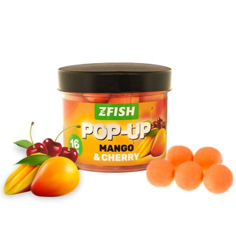 ZFISH - Plovoucí boilies Pop-Up Mango Cherry 16 mm 60 g