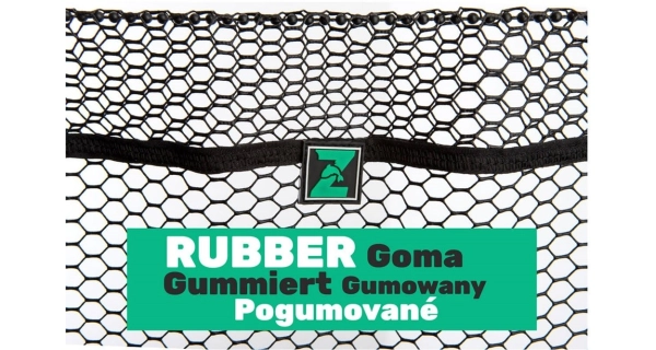 ZFISH - Podběrák Landing Net ZFX Rubber Mesh 2,7 m