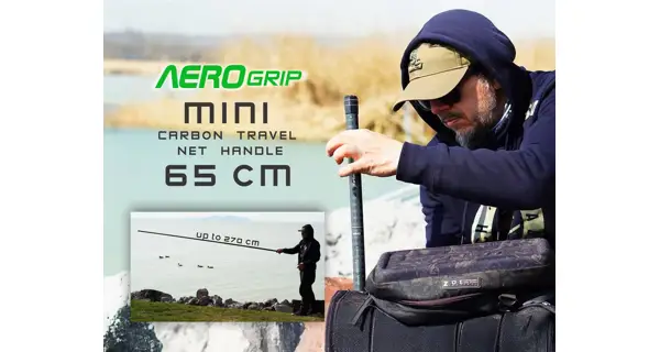 ZFISH - Podběráková tyč Aero Grip Travel 2,7 m