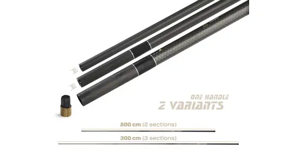 ZFISH - Podběráková tyč Tactical handle 3 m