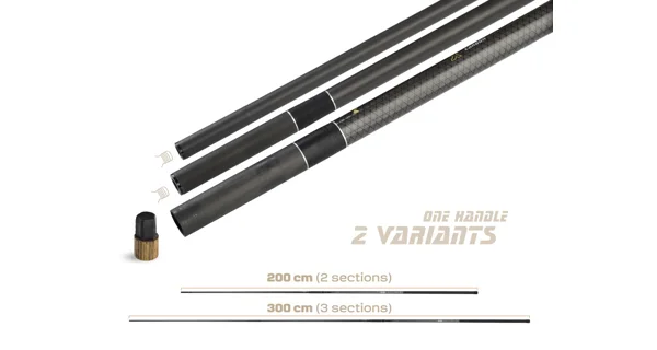 ZFISH - Podběráková tyč Tactical handle 4 m
