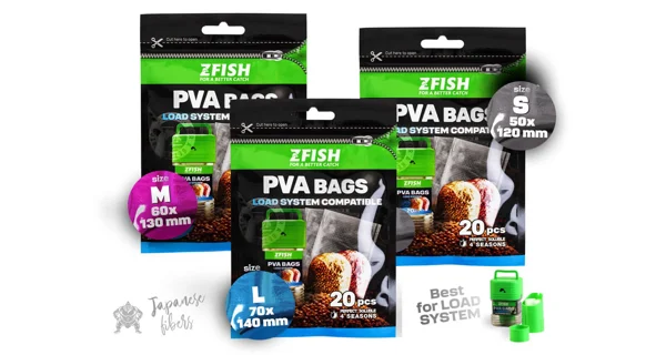 ZFISH - PVA sáčky Long Medium 20 ks