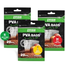 ZFISH - PVA sáčky PVA Bags 70 x 110 mm vel. M 20 ks