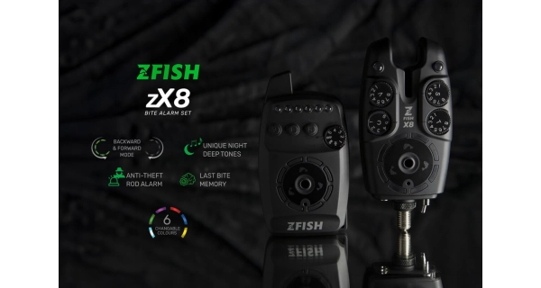 ZFISH - Sada hlásičů Bite Alarm Set Zx8 PRO 3+1