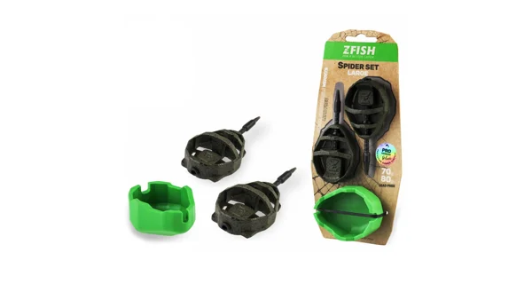 ZFISH - Sada Method Feeder Spider Large Set 90+100 g + Formička