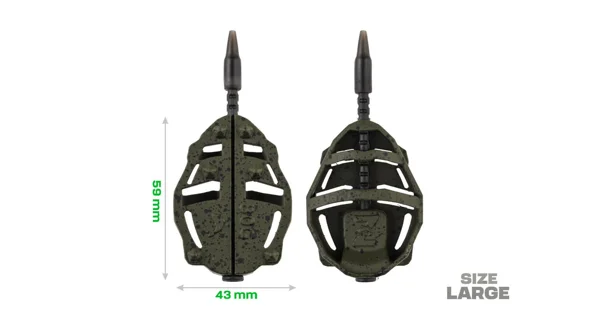 ZFISH - Sada Method Feeder Spider Large Set 90+100 g + Formička