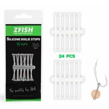 ZFISH - Silikonový vlas na nástrahy 16 mm 24 ks