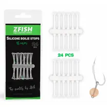 ZFISH - Silikonový vlas na nástrahy 16 mm 24 ks