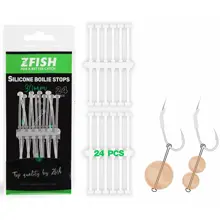 ZFISH - Silikonový vlas na nástrahy 30 mm 24 ks