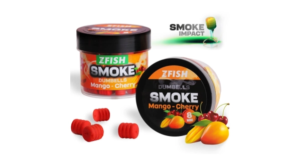 ZFISH - Smoke Pop-up Dumbells 8 mm 20 g Mango Cherry