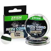 ZFISH - Šňůrka MizuCord Carp Braid Line 0,23 mm 17,19 kg 10 m