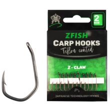 ZFISH - Teflonové háčky Z-Claw vel. 4 10 ks