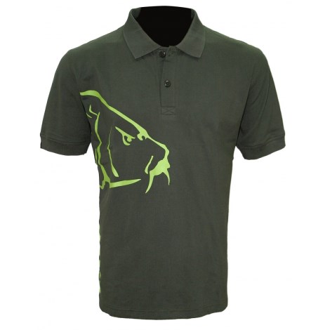 ZFISH - Tričko Carp Polo T-Shirt Olive Green vel. L