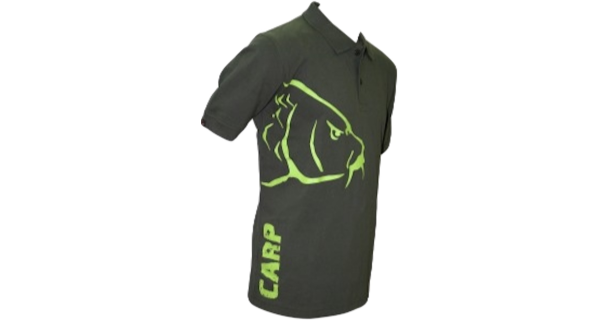 ZFISH - Tričko Carp Polo T-Shirt Olive Green vel. L