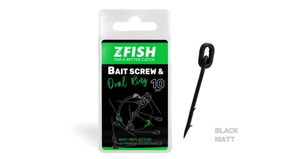 ZFISH - Trn s kroužkem Bait Spike & Oval Ring 10 mm 10 ks