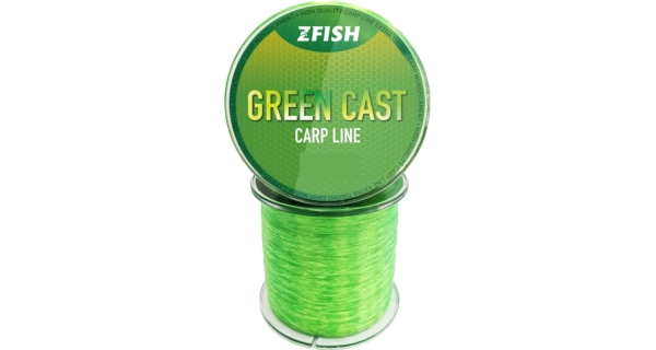 ZFISH - Vlasec Green Cast Carp Line 0,30 mm 11 kg 1000 m