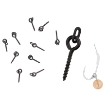 ZFISH - Vrtáček s kroužkem Bait Screw & Oval Ring 10 ks