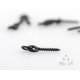 ZFISH - Vrtáček s kroužkem Bait Screw & Oval Ring 10 ks