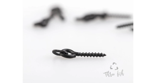 ZFISH - Vrtáček s kroužkem Bait Screw & Oval Ring 10 ks