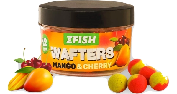 ZFISH - Vyvážené boilies Balanced Wafters Mango Cherry 12 mm 20 g