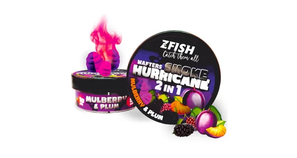 ZFISH - Wafters Smoke Huricane 2in1 8-10 mm 30 g Mulberry Plum