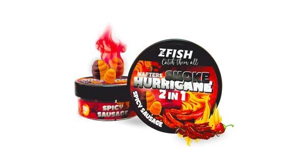ZFISH - Wafters Smoke Huricane 2in1 8-10 mm 30 g Spice Sausage
