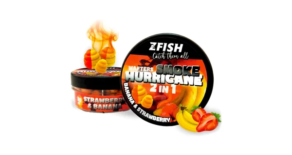 ZFISH - Wafters Smoke Huricane 2in1 8-10 mm 30 g Strawberry Banana