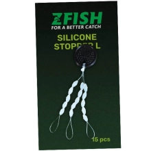ZFISH - Zarážky Silicon Stopper 15 ks vel. L