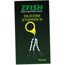 ZFISH - Zarážky Silicon Stopper 15 ks vel. M