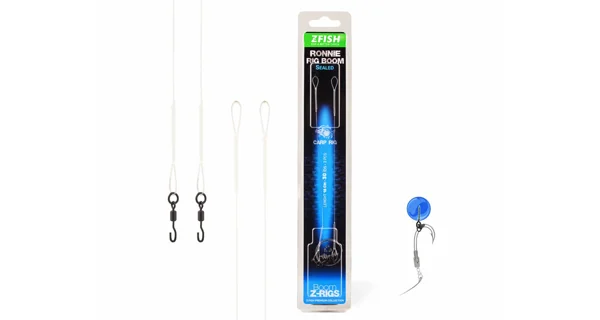 ZFISH - Zatavený návazec Ronnie Rig Boom 13,6 kg 18 cm 2 ks