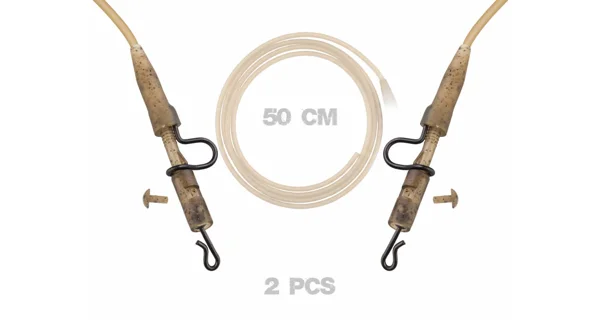 ZFISH - Závěska Heavy Duty s bužírkou + QC 2 ks