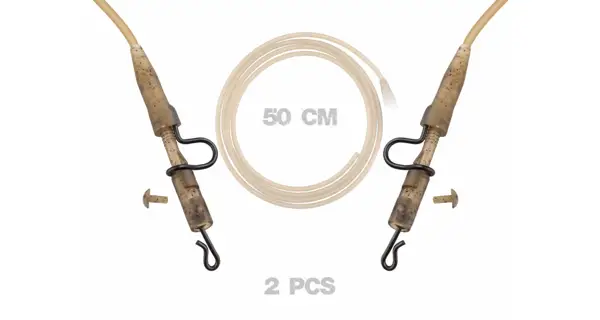 ZFISH - Závěska Heavy Duty s bužírkou + QC 2 ks
