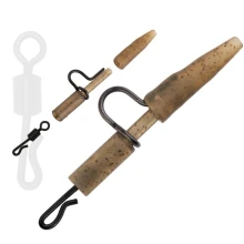 ZFISH - Závěsky Heavy Duty Clip & Tail Rubber + QC 6 ks
