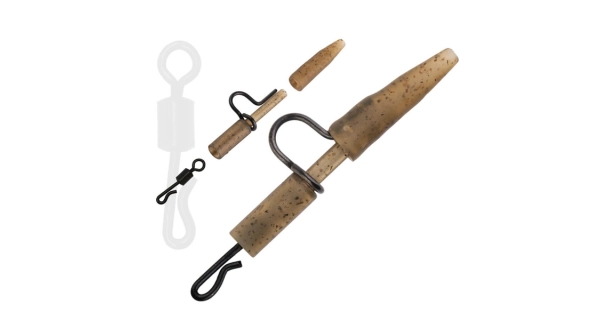 ZFISH - Závěsky Heavy Duty Clip & Tail Rubber + QC 6 ks