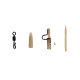 ZFISH - Závěsky Heavy Duty Clip Complete Pin Set 40 mm 5 ks