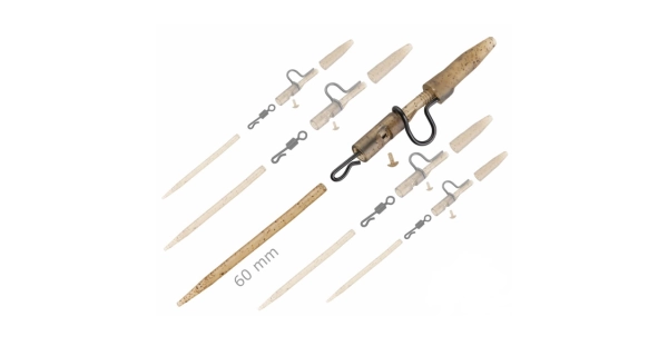 ZFISH - Závěsky Heavy Duty Clip Complete Pin Set 60 mm 5 ks