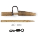 ZFISH - Závěsky Heavy Duty Clip Complete Set 40 mm 5 ks
