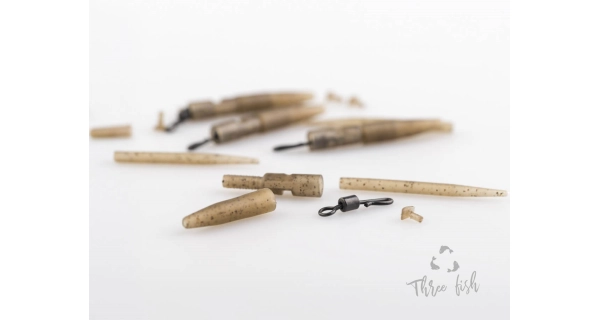 ZFISH - Závěsky Lead Clip Set & Tail Rubber Cone 6 ks