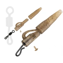 ZFISH - Závěsky Lead Clip Set & Tail Rubber + QC 6 ks
